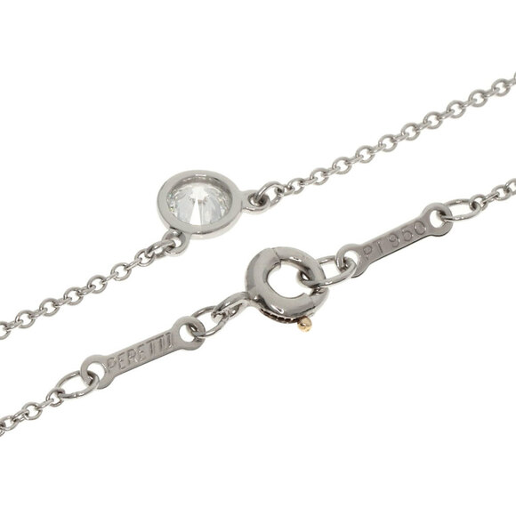 TIFFANY Silver Diamond Necklace - Picture 2 of 5